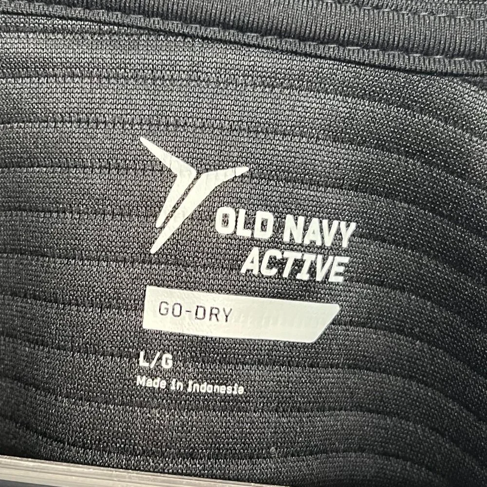 🖤 Old Navy Active Black Athletic Full-Zip Jacket Size L - Picture 4 of 7